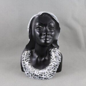 Vintage Tiki Bust - Leialoha Female by Frank Schirman - Made with Coral